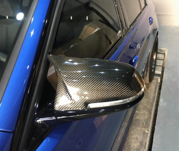 Capa Retrovisor BMW M3 para F30 320i cor Fibra de Carbono - Imagem 2