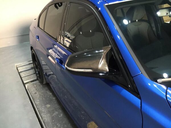 Capa Retrovisor BMW M3 para F30 320i cor Fibra de Carbono - Imagem 3